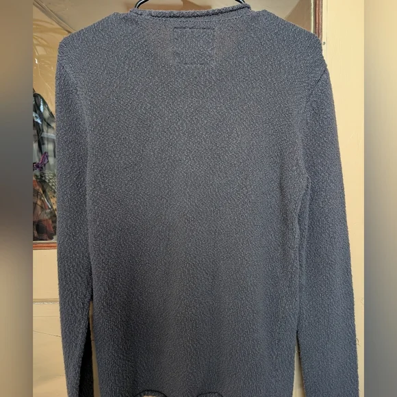 Gray Hollister Lightweight Knit Sweater - Picture 3 of 3